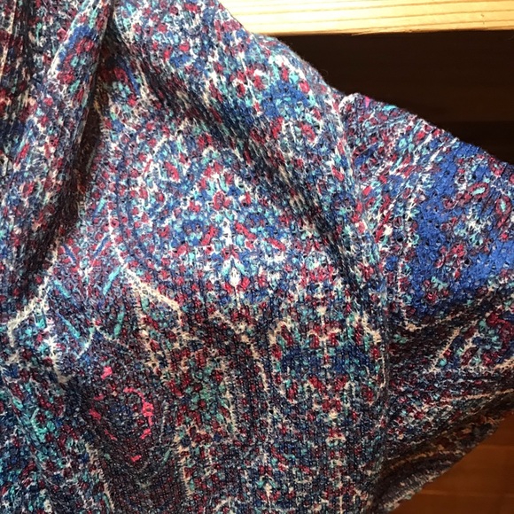 Long multi-colored infinity scarf - Picture 2 of 3